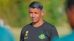 Kocha wa Yanga sc Miloud Hamdi - sportsleo.co.tz