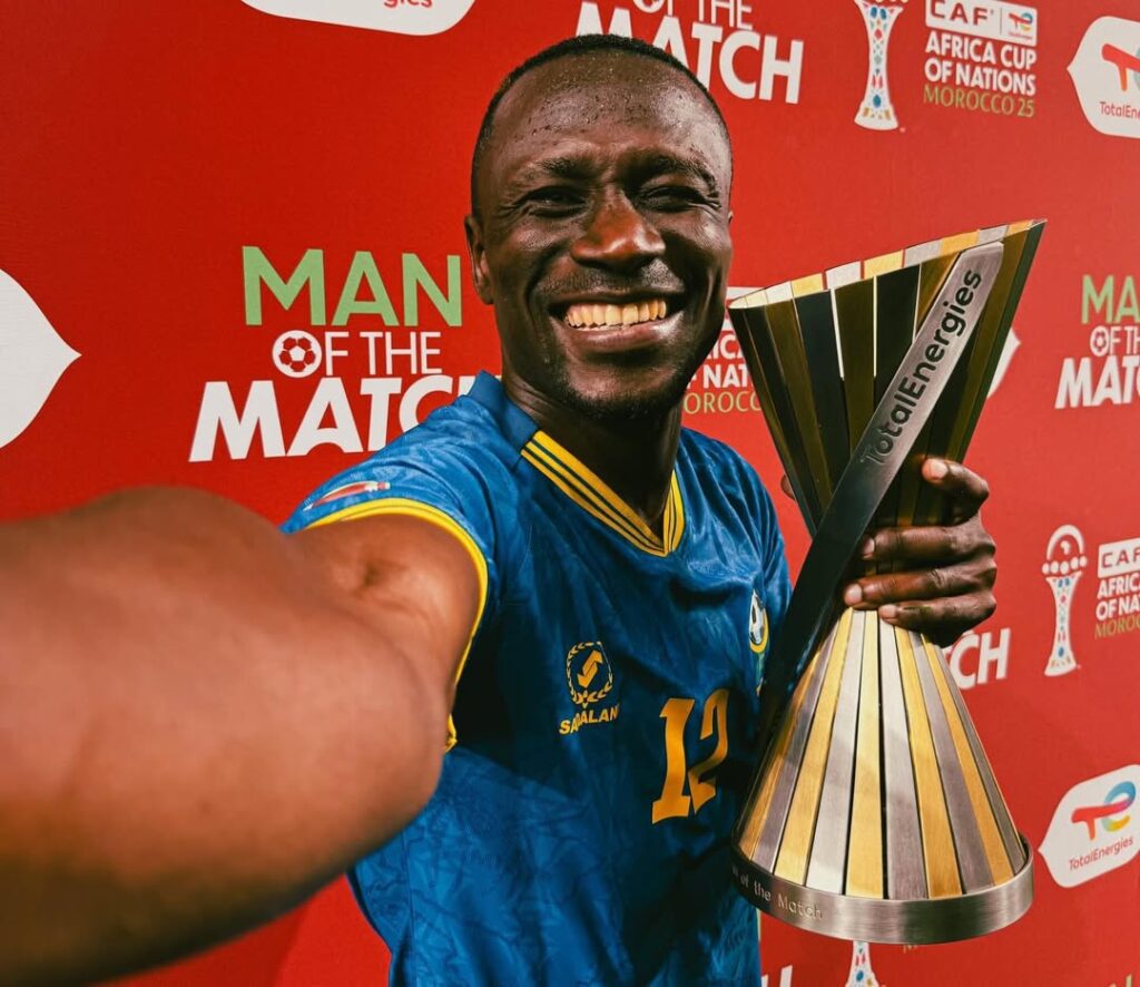 Okello Aizamisha Uganda,Aipa Alama Moja Tanzania 4 Tanzanias Simon Msuva earns the TotalEnergies Man of the Match award with a standout performanc