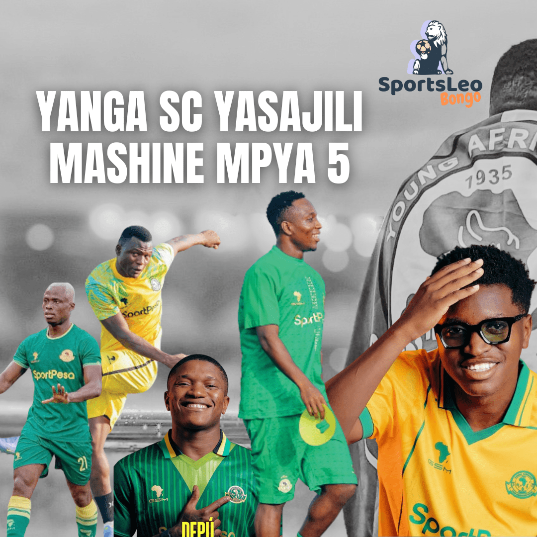 Yanga SC yasajili mashine mpya 5: Mapinduzi ya Jangwani kuelekea Kimataifa 3 Yanga SC yasajili mashine mpya 5: Mapinduzi ya Jangwani kuelekea Kimataifa - sportsleo.co.tz