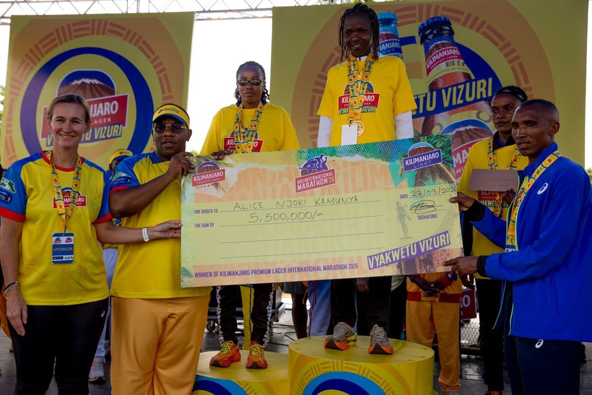 Tanzania Yang’ara Kili Marathon: Wanariadha Watingisha Yas Kili International Half Marathon 2026 3 kilii pic