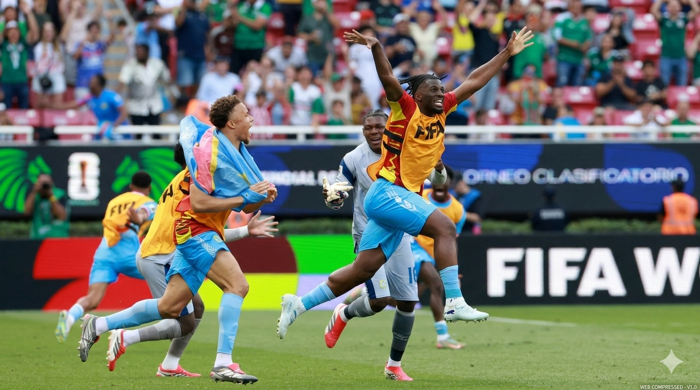 Congo DR Yafuzu World Cup 2026 Baada ya Kuifunga Jamaica 3 Congo DR Yafuzu World Cup 2026 Baada ya Kuifunga Jamaica