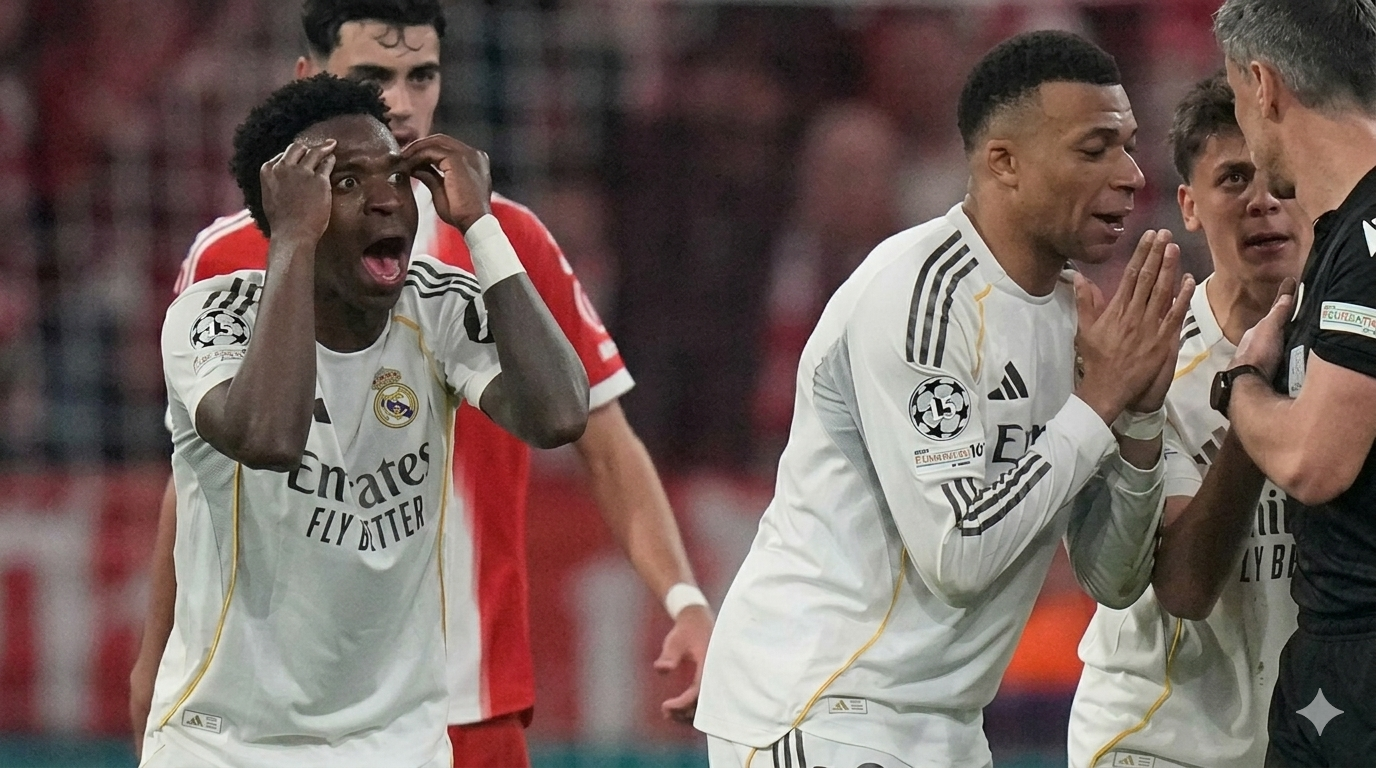 Real Madrid Yatolewa UEFA CL Baada ya Kipigo cha 4-3 Dhidi ya Bayern Munich 1 Real Madrid Yatolewa UEFA CL Baada ya Kipigo cha 4-3 Dhidi ya Bayern Munich