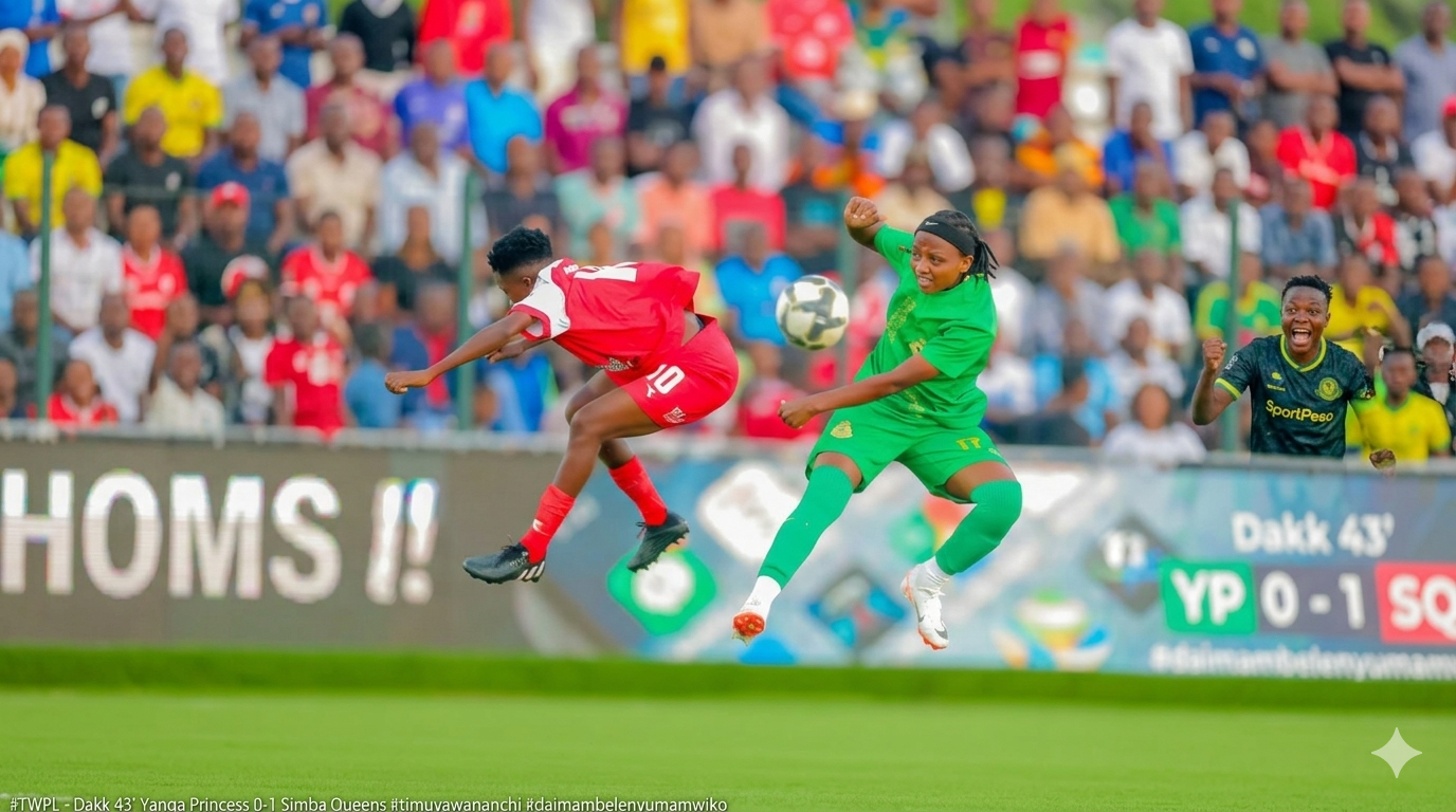 Usipime Derby ya wanawake kariakoo: Simba Queens na Yanga Princess Wakutana Katika Vita ya Ubingwa