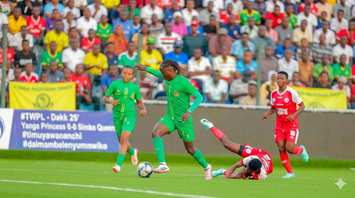 Usipime Derby ya wanawake kariakoo: Simba Queens na Yanga Princess Wakutana Katika Vita ya Ubingwa